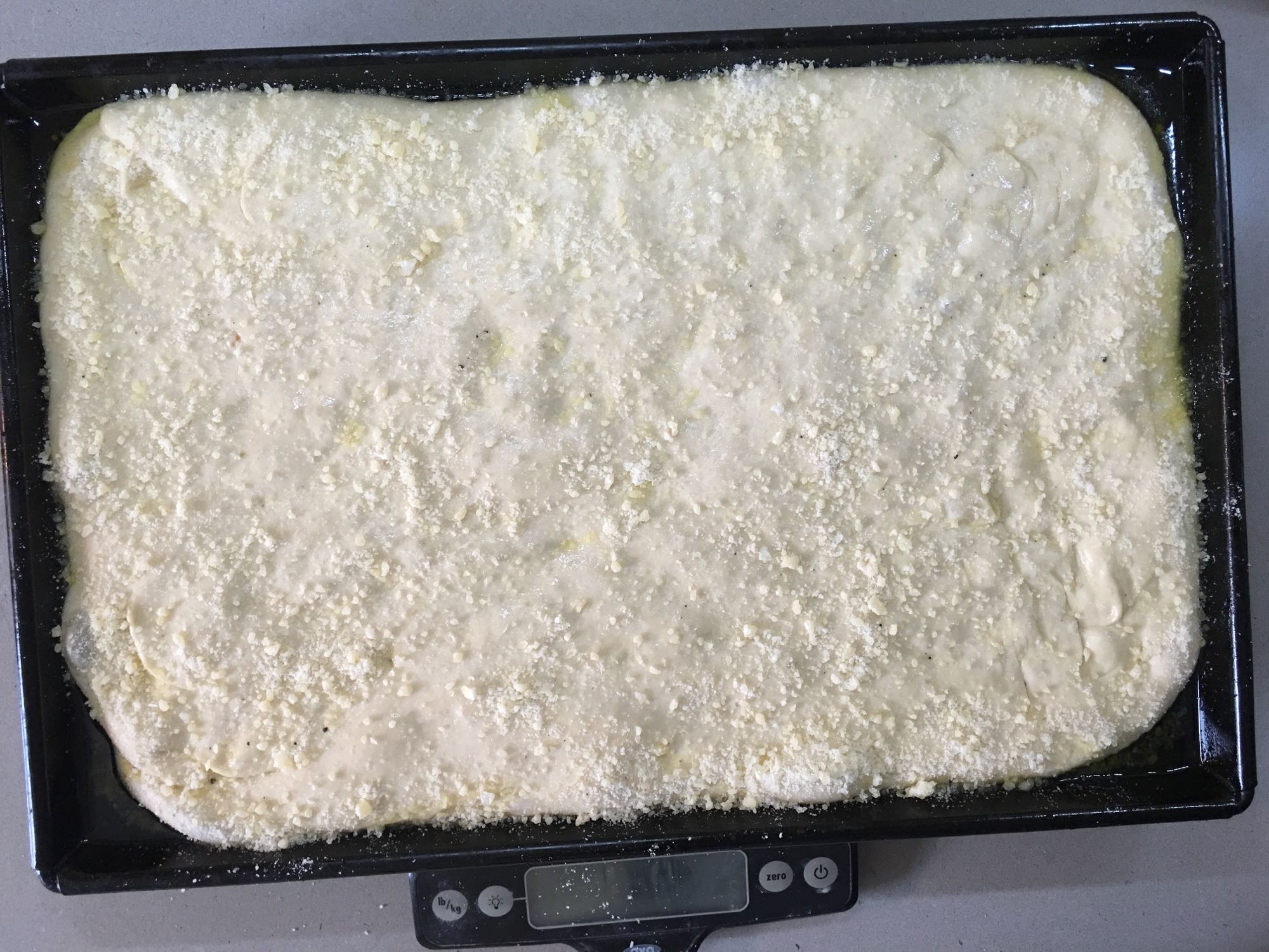 Basic Square Pan Pizza Dough Recipe (Sicilian-Style Dough)